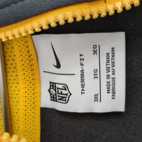 Sold Pittsburgh Steelers Men's Nike Therma Sideline Full Zip Hoodie NWOT - Picture 6 of 6